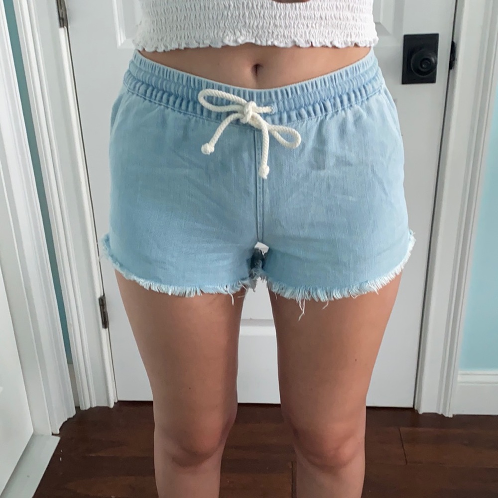 Aerie Super Comfy Jean Shorts